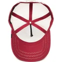 lippikset-kaareva-rekka-punainen-snapback-rooster-the-farm-goorin-bros