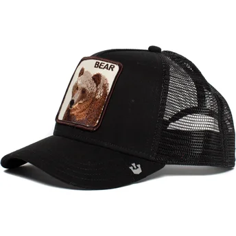 lippikset-kaareva-rekka-musta-snapback-big-bear-the-farm-goorin-bros