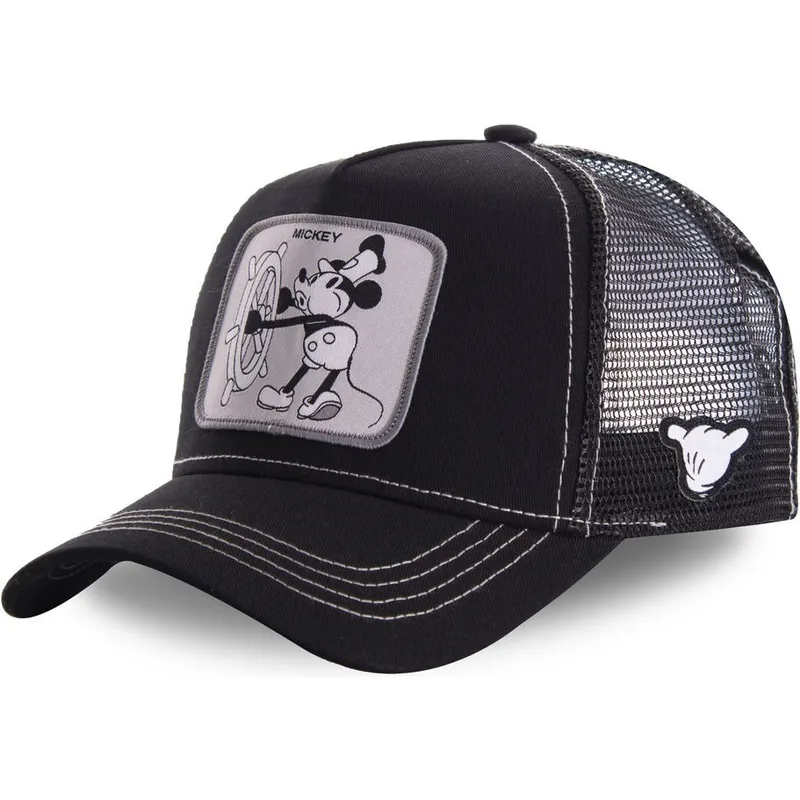 lippikset-kaareva-rekka-musta-snapback-vintage-vin2-mickey-mouse-disney-capslab lippikset-kaareva-rekka-musta-snapback-vintage-vin2-mickey-mouse-disney-capslab