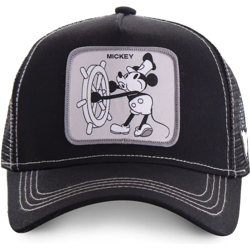 lippikset-kaareva-rekka-musta-snapback-vintage-vin2-mickey-mouse-disney-capslab lippikset-kaareva-rekka-musta-snapback-vintage-vin2-mickey-mouse-disney-capslab