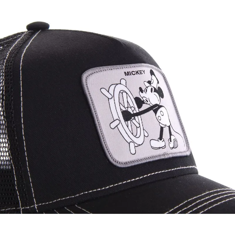 lippikset-kaareva-rekka-musta-snapback-vintage-vin2-mickey-mouse-disney-capslab lippikset-kaareva-rekka-musta-snapback-vintage-vin2-mickey-mouse-disney-capslab