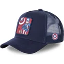lippikset-kaareva-rekka-laivastonsininen-snapback-cpt1-captain-america-marvel-comics-capslab