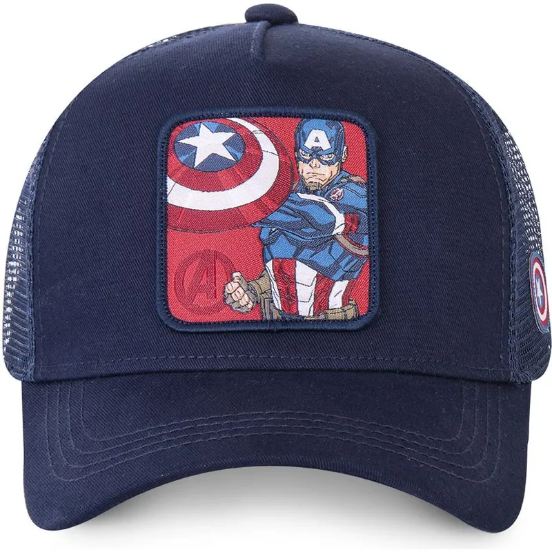 lippikset-kaareva-rekka-laivastonsininen-snapback-cpt1-captain-america-marvel-comics-capslab