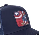 lippikset-kaareva-rekka-laivastonsininen-snapback-cpt1-captain-america-marvel-comics-capslab