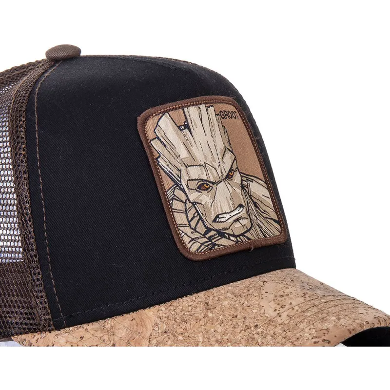 lippikset-kaareva-rekka-musta-snapback-groot-marvel-comics-capslab