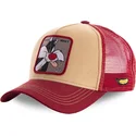 lippikset-kaareva-rekka-oranssi-snapback-loomin2-silvesteri-looney-tunes-capslab