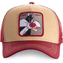 lippikset-kaareva-rekka-oranssi-snapback-loomin2-silvesteri-looney-tunes-capslab