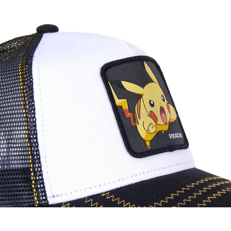 cap-kaareva-white-snapback-pikachu-pokemon-capslab