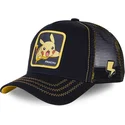 lippikset-kaareva-rekka-musta-snapback-pik7-pikachu-pokemon-capslab