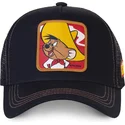 lippikset-kaareva-rekka-musta-snapback-spe2-vauhti-vinttiainen-looney-tunes-capslab
