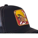 lippikset-kaareva-rekka-musta-snapback-spe2-vauhti-vinttiainen-looney-tunes-capslab