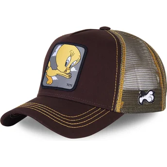 lippikset-kaareva-rekka-ruskea-snapback-tit1-tipi-looney-tunes-capslab