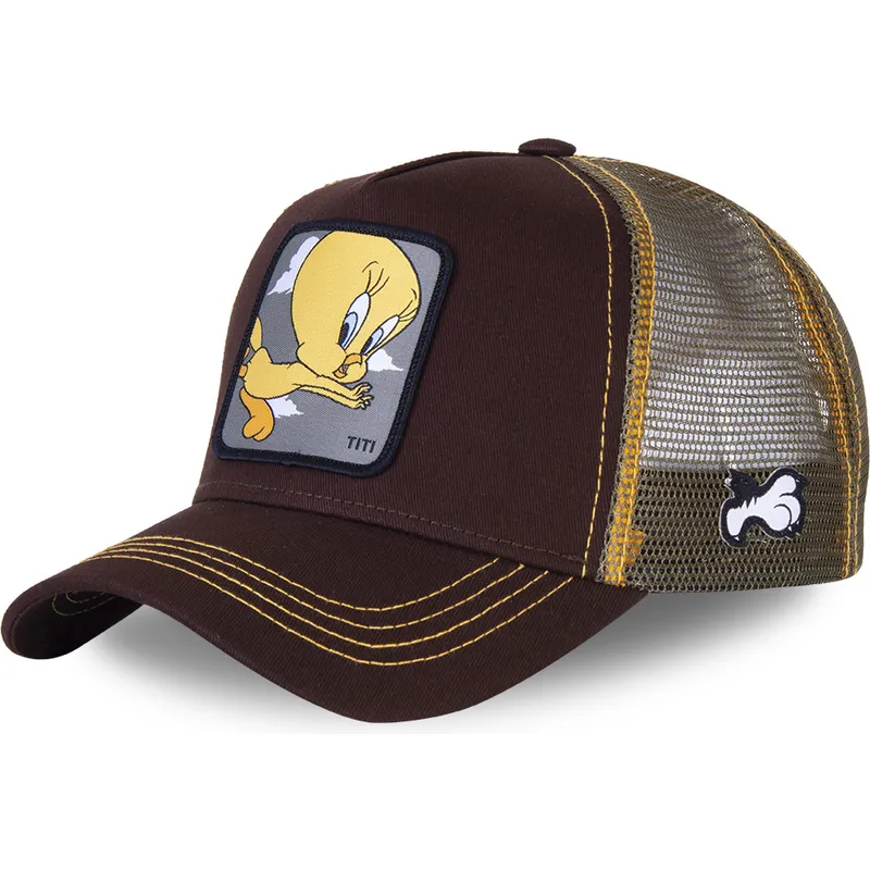 lippikset-kaareva-rekka-ruskea-snapback-tit1-tipi-looney-tunes-capslab