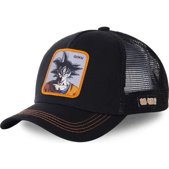 Lippikset kaareva rekka musta snapback GOKD Son Goku Dragon Ball Capslab