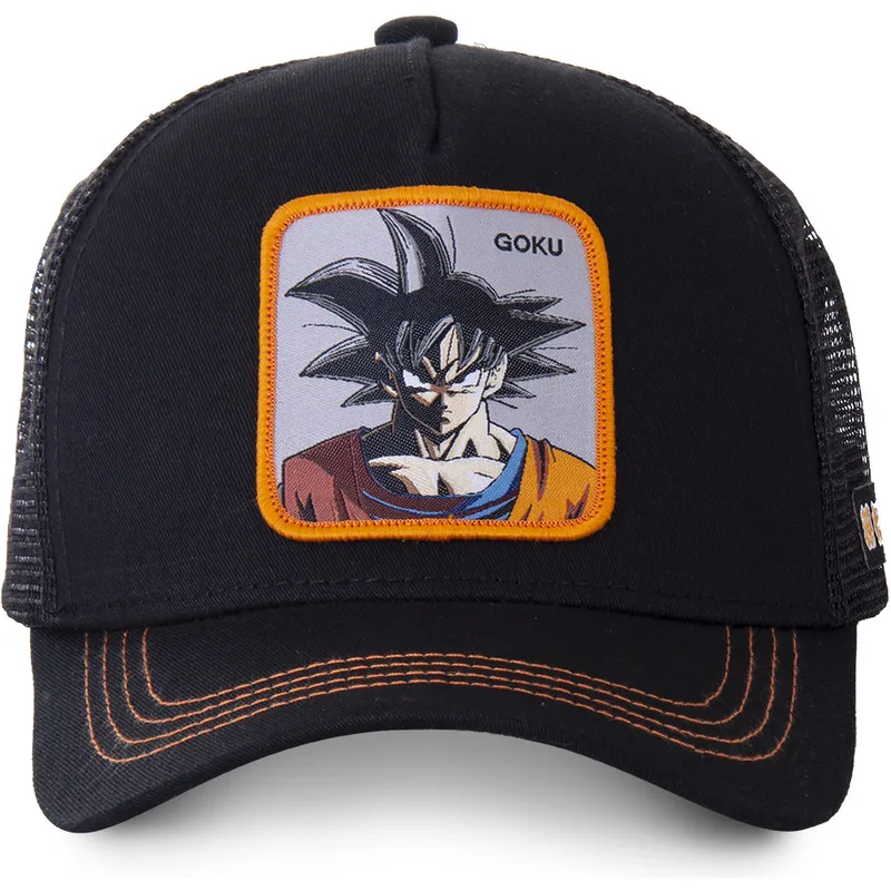 cap-kaareva-black-snapback-son-goku-dragon-ball-capslab cap-kaareva-black-snapback-son-goku-dragon-ball-capslab
