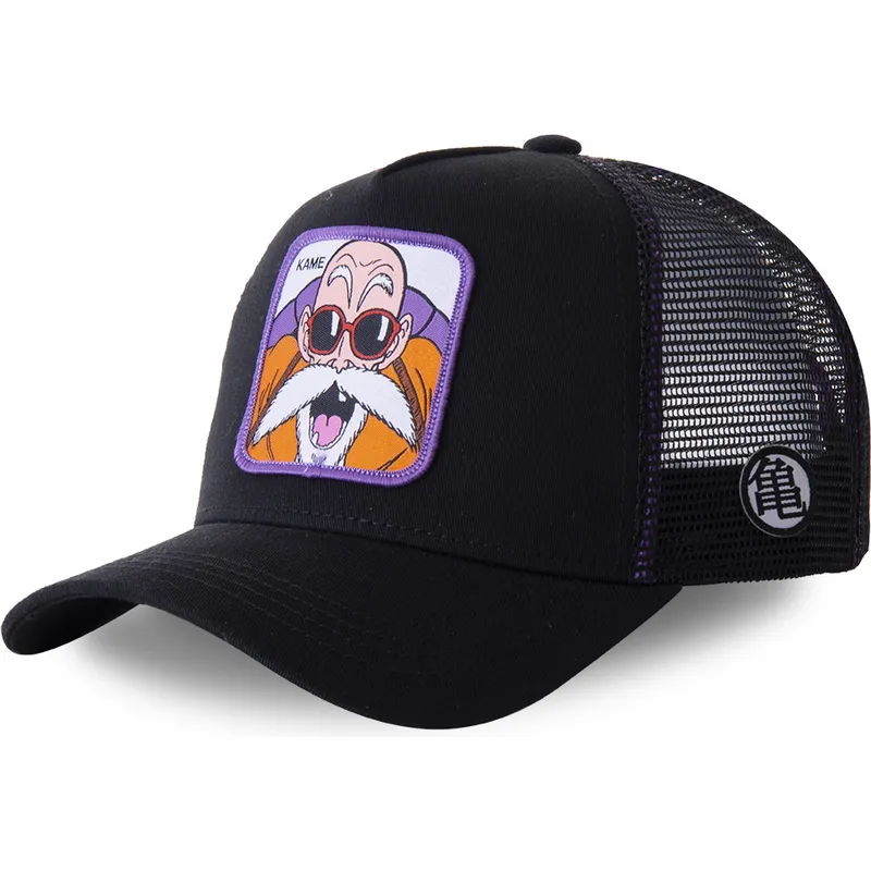 cap-kaareva-black-snapback-master-roshi-dragon-ball-capslab cap-kaareva-black-snapback-master-roshi-dragon-ball-capslab