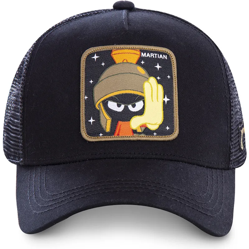 cap-kaareva-black-snapback-marvin-the-martian-looney-tunes-capslab cap-kaareva-black-snapback-marvin-the-martian-looney-tunes-capslab