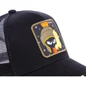 lippikset-kaareva-rekka-musta-snapback-mar1-marvin-marsilainen-looney-tunes-capslab