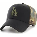 lippikset-kaareva-rekka-musta-snapback-mvp-back-switch-los-angeles-dodgers-mlb-47-brand
