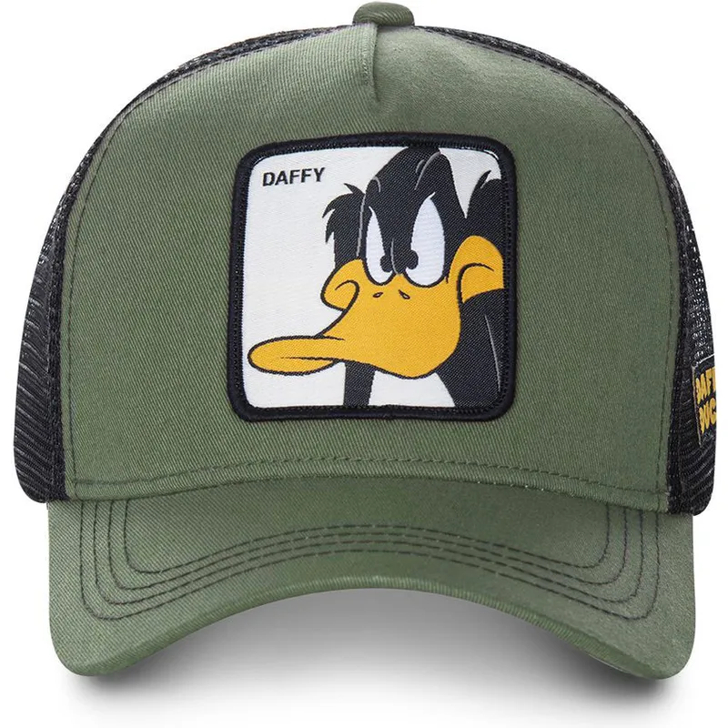 lippikset-kaareva-rekka-vihrea-snapback-daf2-tupu-ankka-looney-tunes-capslab
