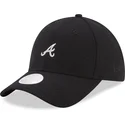 lippikset-kaareva-musta-saadettava-nauha-9forty-melton-atlanta-braves-mlb-new-era
