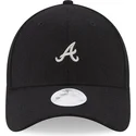 lippikset-kaareva-musta-saadettava-nauha-9forty-melton-atlanta-braves-mlb-new-era