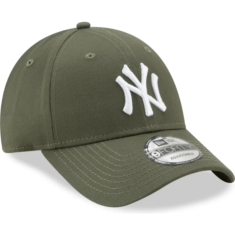 cap-kaareva-green-adjustable-strap-9forty-league-essential-new-york-yankees-mlb-new-era cap-kaareva-green-adjustable-strap-9forty-league-essential-new-york-yankees-mlb-new-era