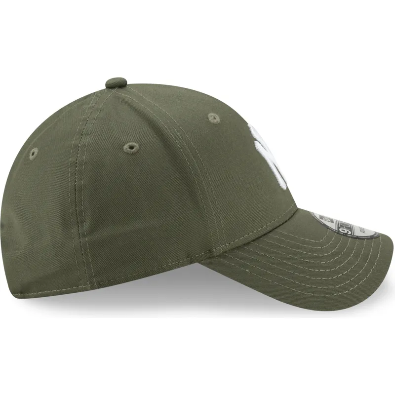 cap-kaareva-green-adjustable-strap-9forty-league-essential-new-york-yankees-mlb-new-era cap-kaareva-green-adjustable-strap-9forty-league-essential-new-york-yankees-mlb-new-era
