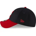 lippikset-kaareva-laivastonsininen-saadettava-nauha-9forty-the-league-cleveland-indians-mlb-new-era
