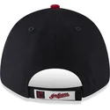 lippikset-kaareva-laivastonsininen-saadettava-nauha-9forty-the-league-cleveland-indians-mlb-new-era