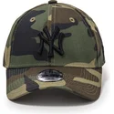 lippikset-kaareva-maastokuvio-saadettava-nauha-lapsille-9forty-league-essential-new-york-yankees-mlb-new-era
