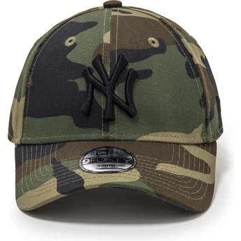 Cap kaareva camouflage adjustable strap lapsille 9FORTY League Essential New York Yankees MLB New Era