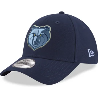 lippikset-kaareva-sininen-saadettava-nauha-9forty-the-league-memphis-grizzlies-nba-new-era