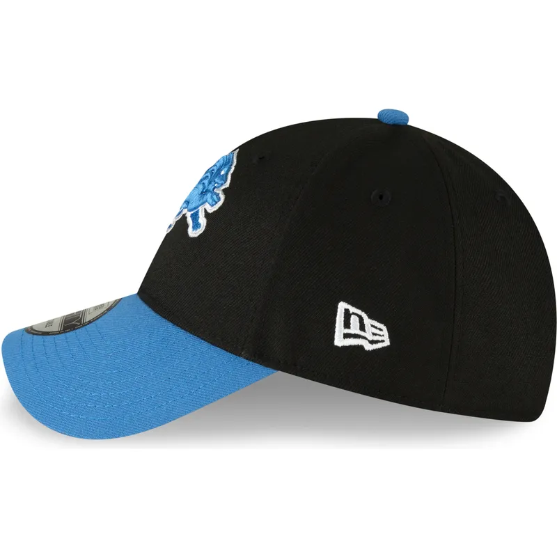 lippikset-kaareva-musta-saadettava-nauha-9forty-the-league-detroit-lions-nfl-new-era