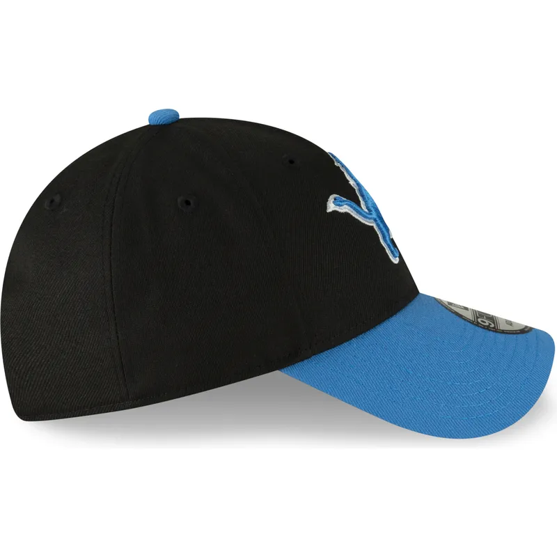 lippikset-kaareva-musta-saadettava-nauha-9forty-the-league-detroit-lions-nfl-new-era