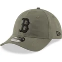 lippikset-kaareva-vihrea-saadettava-nauha-9twenty-nylon-packable-boston-red-sox-mlb-new-era