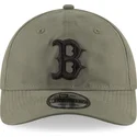 lippikset-kaareva-vihrea-saadettava-nauha-9twenty-nylon-packable-boston-red-sox-mlb-new-era