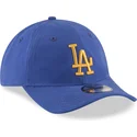 lippikset-kaareva-sininen-saadettava-nauha-dorado-9twenty-nylon-packable-los-angeles-dodgers-mlb-new-era