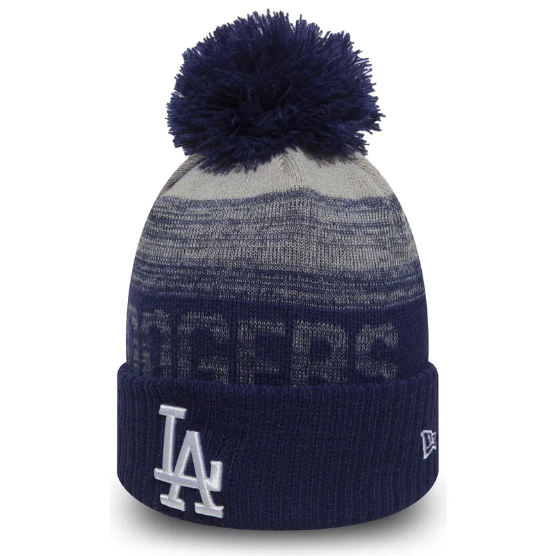 cap-pompom-blue-cuff-knit-sport-los-angeles-dodgers-mlb-new-era cap-pompom-blue-cuff-knit-sport-los-angeles-dodgers-mlb-new-era