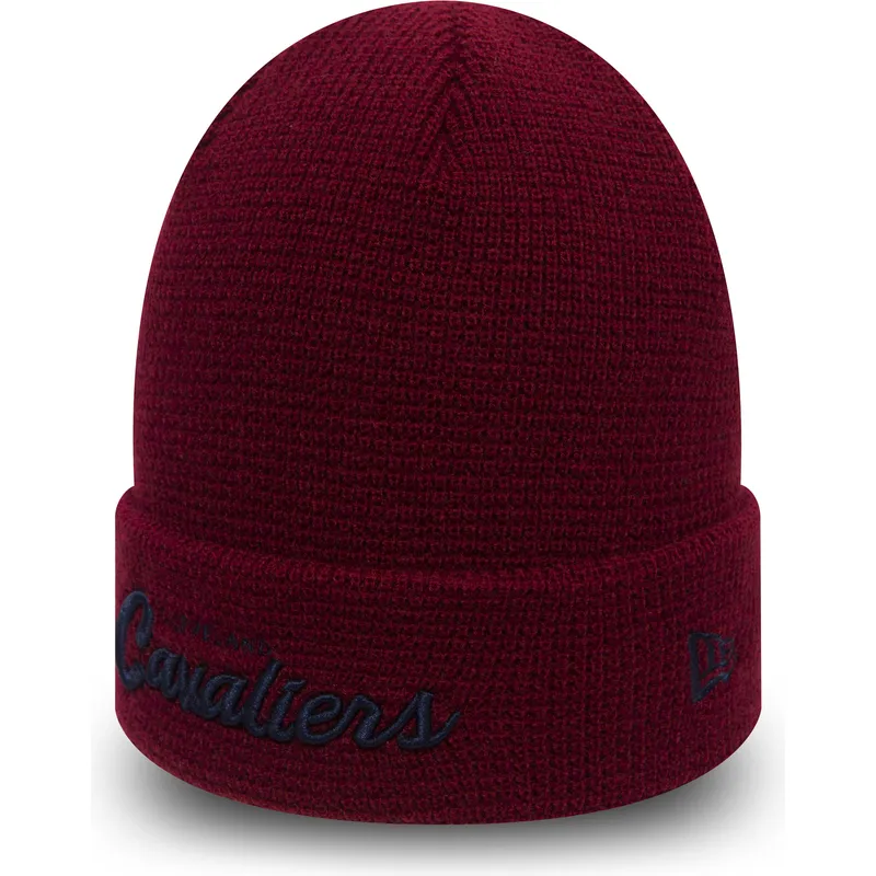 lakit-punainen-cuff-knit-waffle-cleveland-cavaliers-nba-new-era