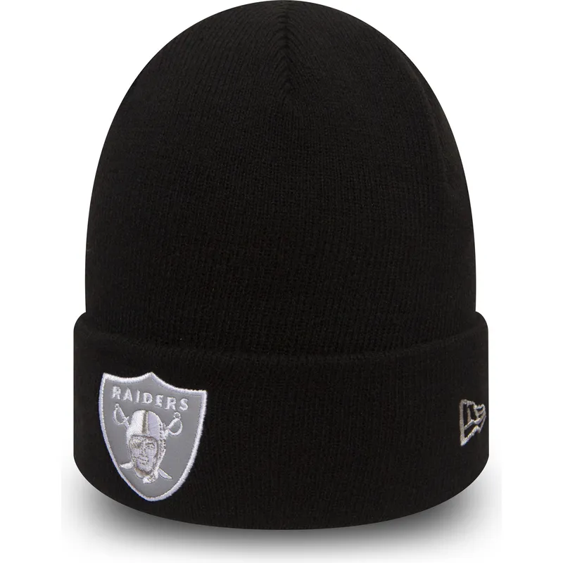lakit-musta-cuff-knit-night-ops-las-vegas-raiders-nfl-new-era