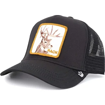 lippikset-kaareva-rekka-musta-snapback-rack-it-the-farm-goorin-bros