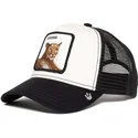 lippikset-kaareva-rekka-musta-snapback-meow-meow-the-farm-goorin-bros