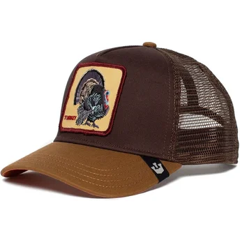 lippikset-kaareva-rekka-ruskea-snapback-wild-turkey-the-farm-goorin-bros