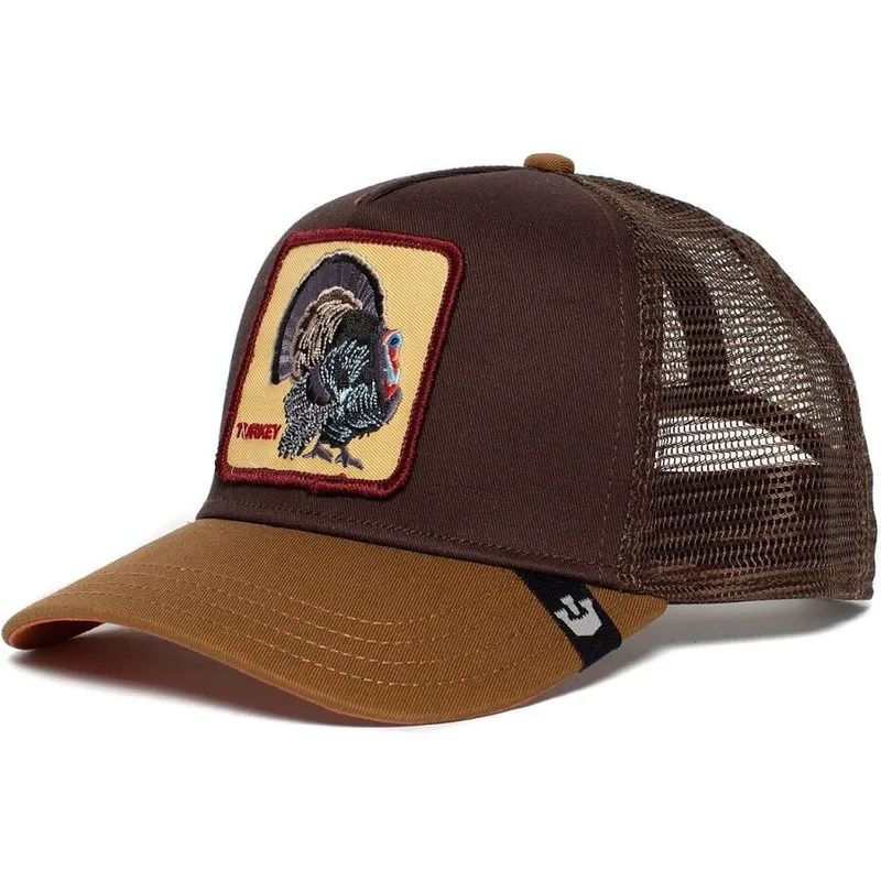 lippikset-kaareva-rekka-ruskea-snapback-wild-turkey-the-farm-goorin-bros