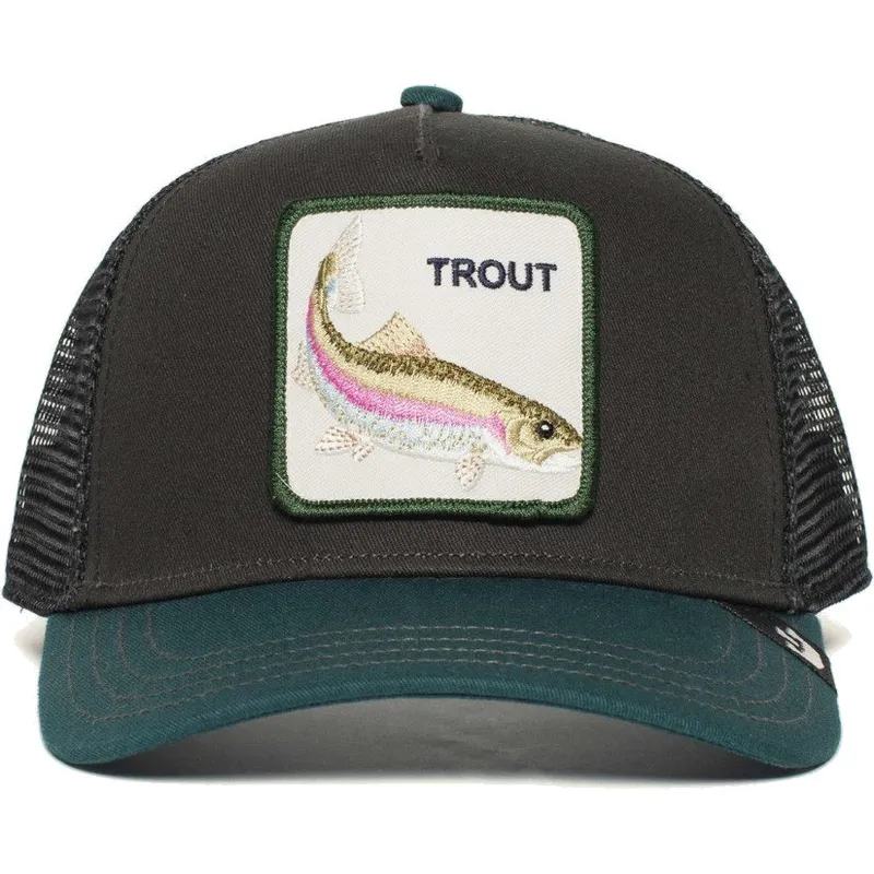 lippikset-kaareva-rekka-musta-snapback-rainbow-trout-the-farm-goorin-bros lippikset-kaareva-rekka-musta-snapback-rainbow-trout-the-farm-goorin-bros