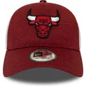lippikset-kaareva-punainen-saadettava-nauha-trucker-shadow-tech-a-frame-chicago-bulls-nba-new-era