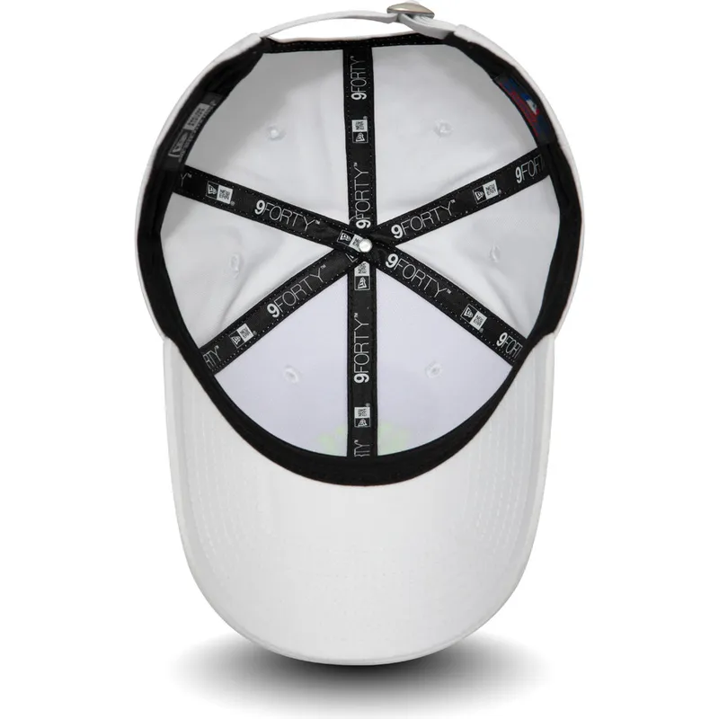 lippikset-kaareva-valkoinen-saadettava-nauha-9forty-league-essential-neon-new-york-yankees-mlb-new-era