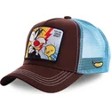 lippikset-kaareva-rekka-ruskea-snapback-vs-tvg1-sylvester-ja-tipi-looney-tunes-capslab