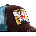 lippikset-kaareva-rekka-ruskea-snapback-vs-tvg1-sylvester-ja-tipi-looney-tunes-capslab
